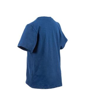 Футболка детская - синяя ОПТ фото 2