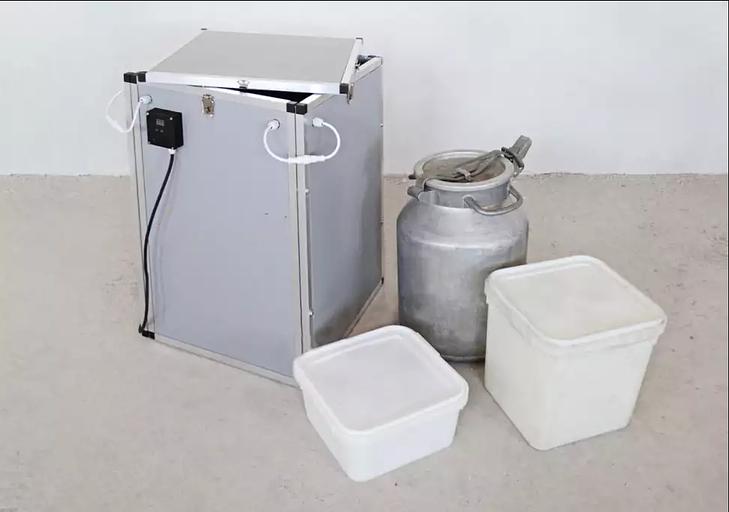 Корпусный декристаллизатор для мёда с алюминиевым каркасом фото 1