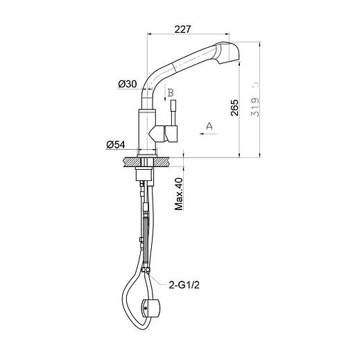 Смеситель Lemark Expert LM5076S для кухни фото 2