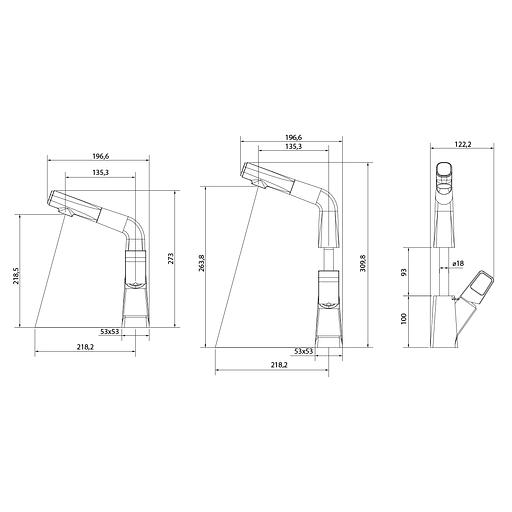 Смеситель Lemark Soul LM6008BR для кухни/раковины фото 2