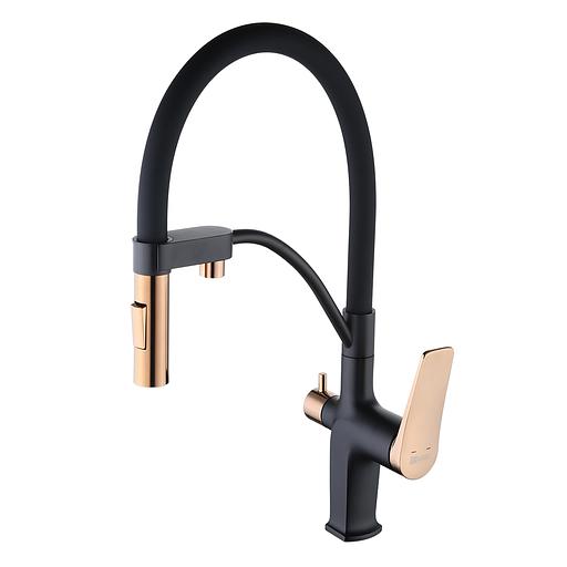 Смеситель Lemark Bronx LM3761BLR для кухни с подключением к фильтру с питьевой водой фото 1