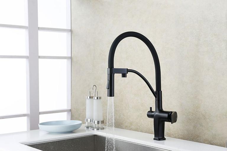 Смеситель Lemark Bronx LM3761BL для кухни с подключением к фильтру с питьевой водой фото 4