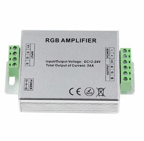 Усилитель для RGB ленты 12-24V 24А фото 1