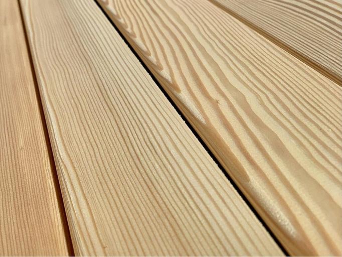 Larch deck board 28x140 mm AB wholesale фото 1