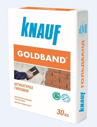 Штукатурка гипсовая Гольдбанд гипсовая Knauf, 30кг фото 1