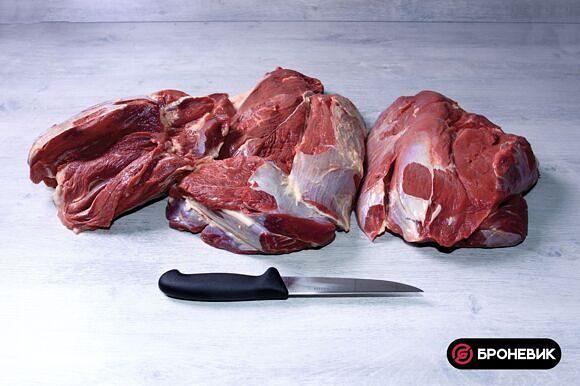 Мясо говяжье замороженное тазобедренный отруб КК, опт фото 1