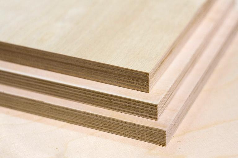 Birch plywood 2440x1220x9mm grade 2-2 sanded фото 1