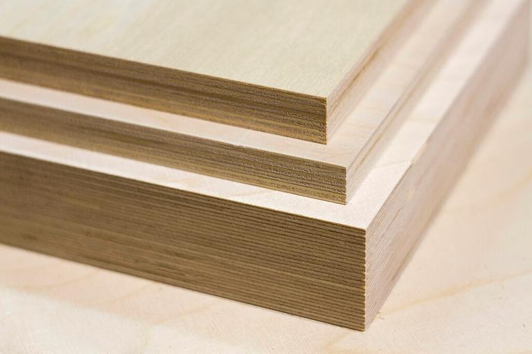 Фанера березовая 2440х1220х6,5мм сорт 2-4 шлифованная фото 1