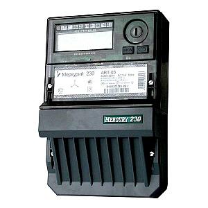 Электросчетчик Меркурий 230 АRТ-03 РQRSIDN 5(7,5)А 220/380В 2 тарифа Инкотекс М0000051952, 1 шт фото 1