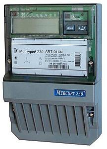 Электросчетчик Меркурий 230 АRТ-01 CN 5(60)А/380В трехфазный, ЖК, 2 тарифа Инкотекс М0000051817, 1 шт фото 1