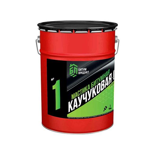 Мастика битумная каучуковая СБС 20 кг фото 1