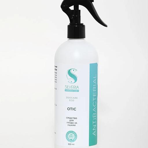 Спрей антибактериальный с ионами серебра Silveria Zoo Care «Otic» для ухода за ушами собак и кошек, 500 мл фото 1