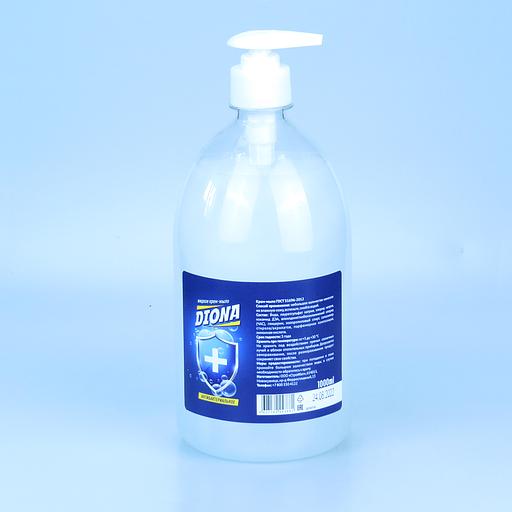 Жидкое крем-мыло DIONA MAGIC антибактериальное ПЭТ 1л (дозатор) фото 1
