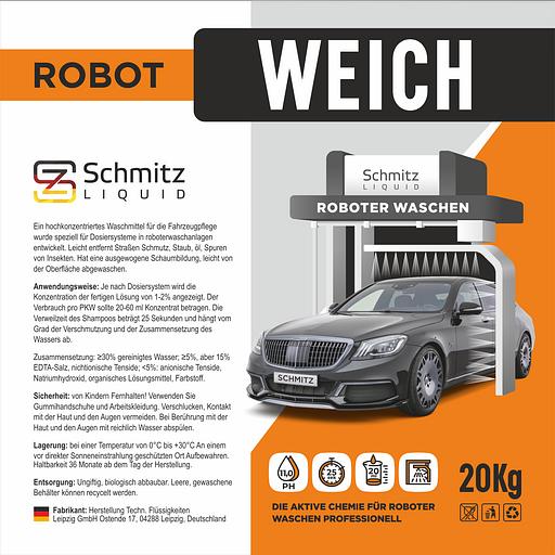 Автошампунь Schmitsburg ROBOT Weich (Мягкий) 20кг фото 2
