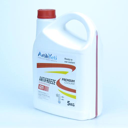 ArtikYeti Antifreeze Euro Premium G11 красный 5кг фото 2