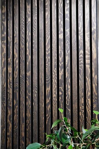 Акустическая панель 2400х600 мм. Рустик Уголь фото 1