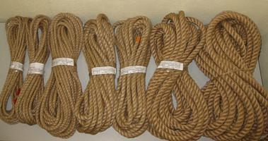 Веревка джутовая техническая В.С. 18 мм ГОСТ 1868-72 опт фото 1