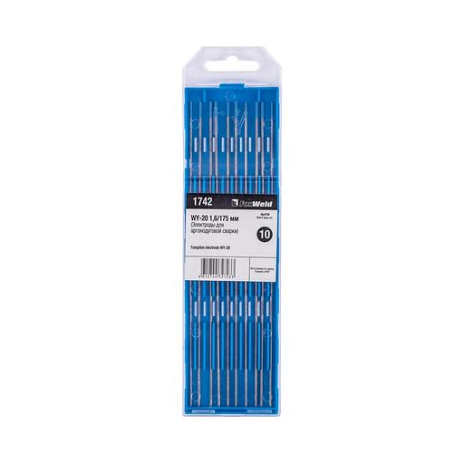 Вольфрамовый электрод WY-20 темно-синий 1,6мм 175мм Foxweld 1742 фото 4