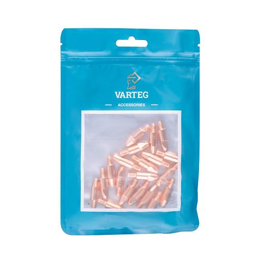 Наконечник горелки полуавтомата CuCrZr М6х28х1,0мм Varteg фото 3