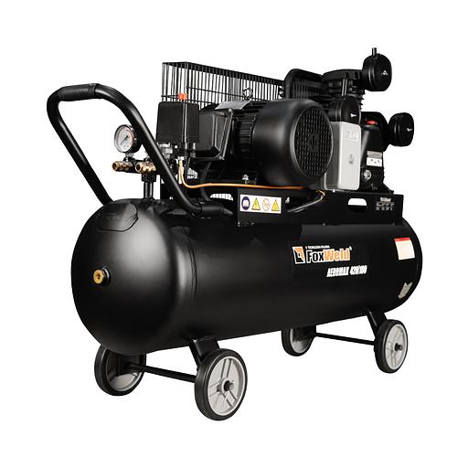 Компрессор воздушный ременной AeroMAX 420/100 Foxweld 5074 фото 3