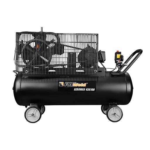 Компрессор воздушный ременной AeroMAX 420/100 Foxweld 5074 фото 6