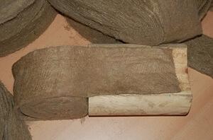 Утеплитель межвенцовый Лен-Джут в/с 100 мм плотность 700 г/м² опт фото 1