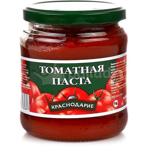 Томатная паста «Краснодарие» 1,02 кг (Стекло, Банка) ОПТ фото 1