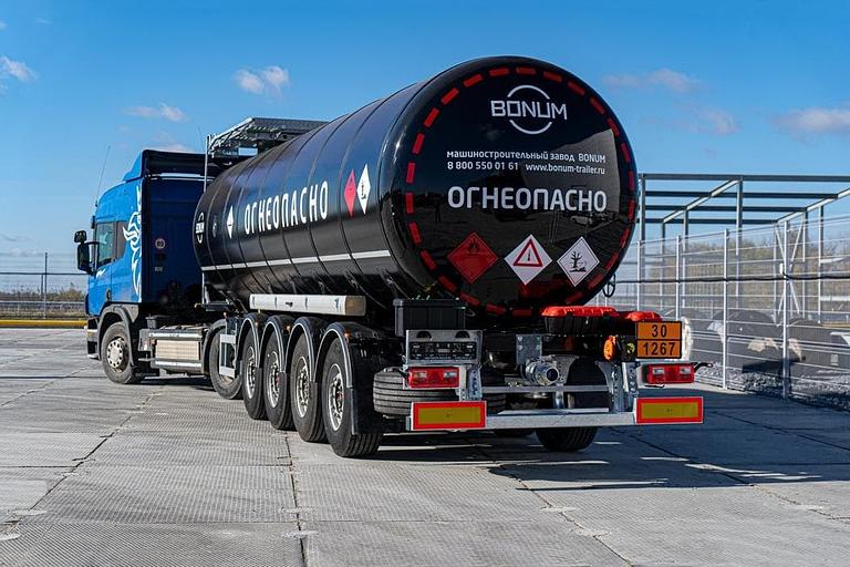 Нефтевоз 36 м³ четырёхосный 914221-02 фото 3