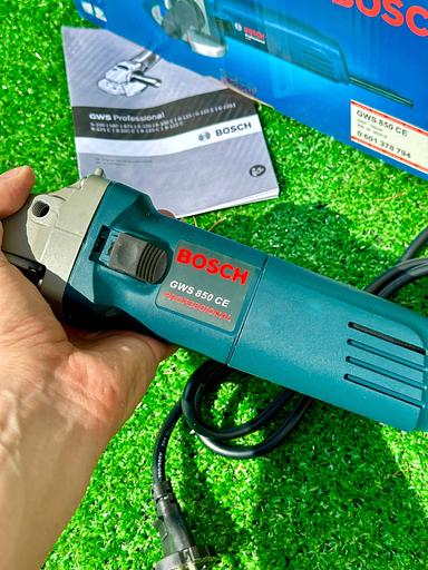 Угловая шлифмашина Bosch GWS 850 CE, 125 мм, с регулировкой оборотов фото 1