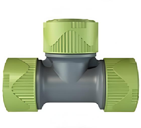 Тройник равнопроходной Push Fit фото 1