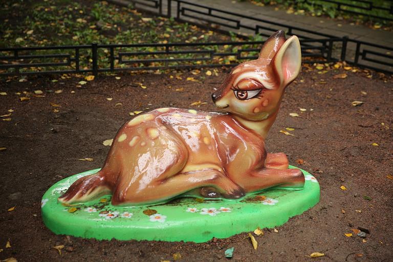 Фигура из стеклопластика «Оленёнок Бемби 2» фото 2