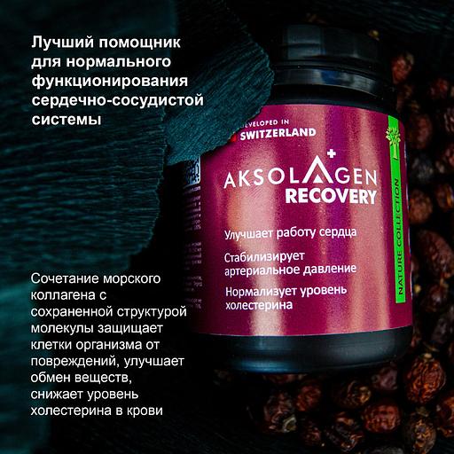 Неденатурированный Морской коллаген 1 2 и 3 типа с экстрактом шиповника «Aksolagen recovery» фото 4