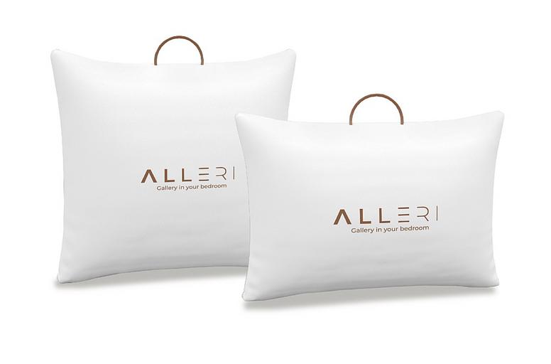 Подушка «Cashmere gold-line» тик 70×70 ОПТ фото 4