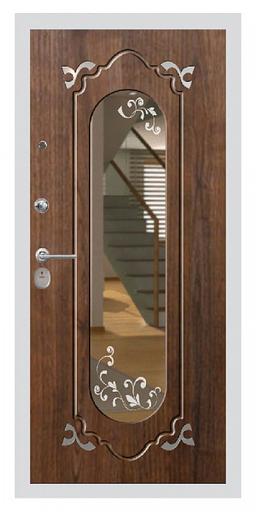 Панель на дверь с зеркалом ФЛЗ-190 фото 1