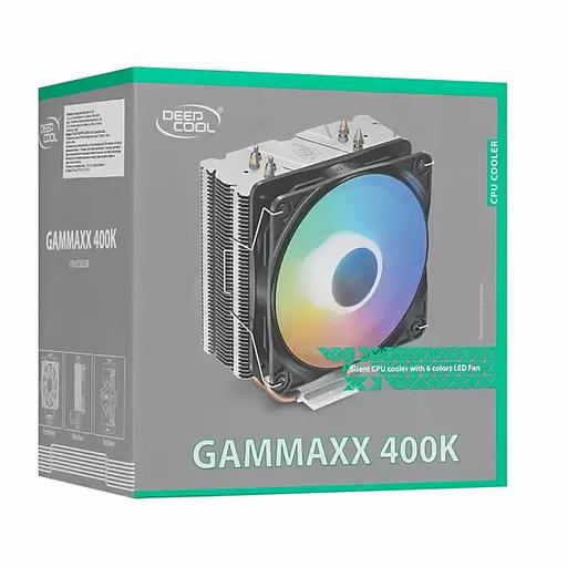 Вентилятор с радиатором для процессора (кулер для процессора DEEPCOOL GAMMAXX 400K [LGA1700] [DP-MCH4-GMX400V2-K]) фото 9