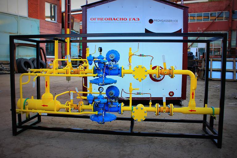 Газорегуляторная установка ГРУ-07-У1 (ГРУ-07-2У1) фото 1