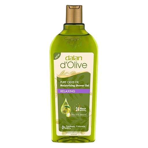 Увлажняющий гель для душа Dalan «D’Olive» с маслом оливы и жасмина 400 мл ОПТ фото 1
