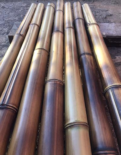 Ствол бамбука, 3м, Хаотичный обжиг, опт фото 3