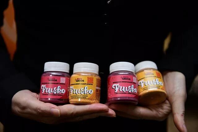 Сухой лимонад Frusko «Яблоко» концентрат сокосодержащий фото 3