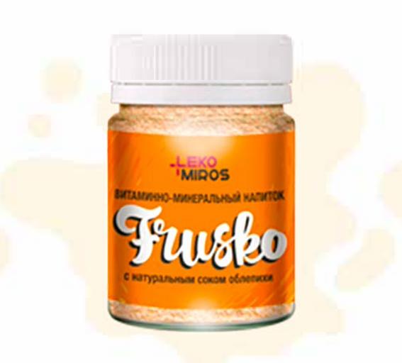 Сухой лимонад Frusko «Облепиха» концентрат сокосодержащий фото 1