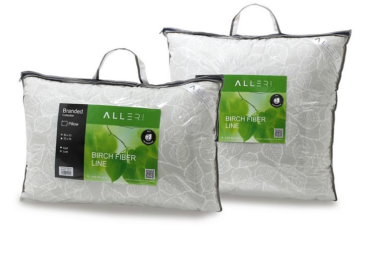 Подушка «Береза» поплин 70×70 ОПТ фото 2