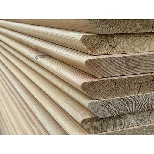 Скошенный Планкен из Ангарской сосны 20х90 мм сорт Экстра фото 1