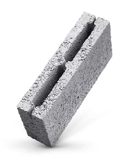 Керамзитобетонный блок «Перегородочный» 12 см фото 1