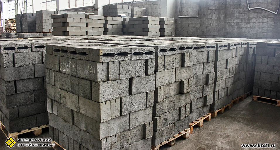 Керамзитобетонный блок «Перегородочный» 12 см фото 3