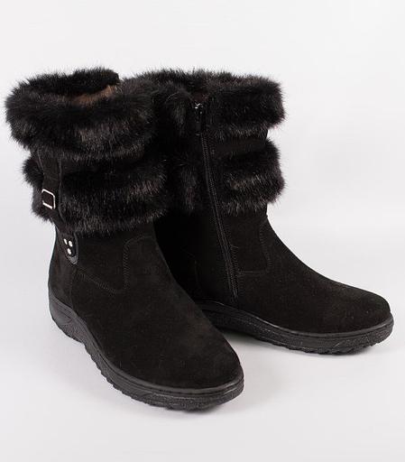 Унты женские короткие с замком, литая подошва фото 1