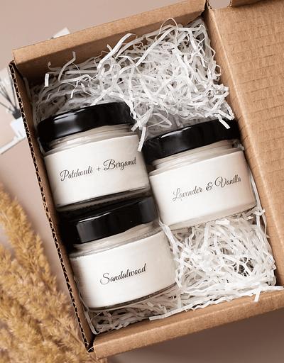 Подарочный набор свечей Aesthete Home «3 Candles Set» ОПТ фото 1