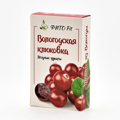 Цукаты Фито Fit «Вологодская клюковка» 100 г ОПТ фото 1