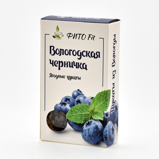 Цукаты Фито Fit «Вологодская черничка» 100 г ОПТ фото 1