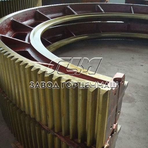 Венец зубчатый Ш-50А 1-253209СБ в сборе для мельницы фото 1