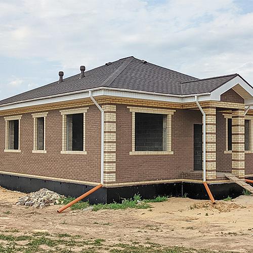 Кірпіш 1 NF Шоколад тегіс фото 2